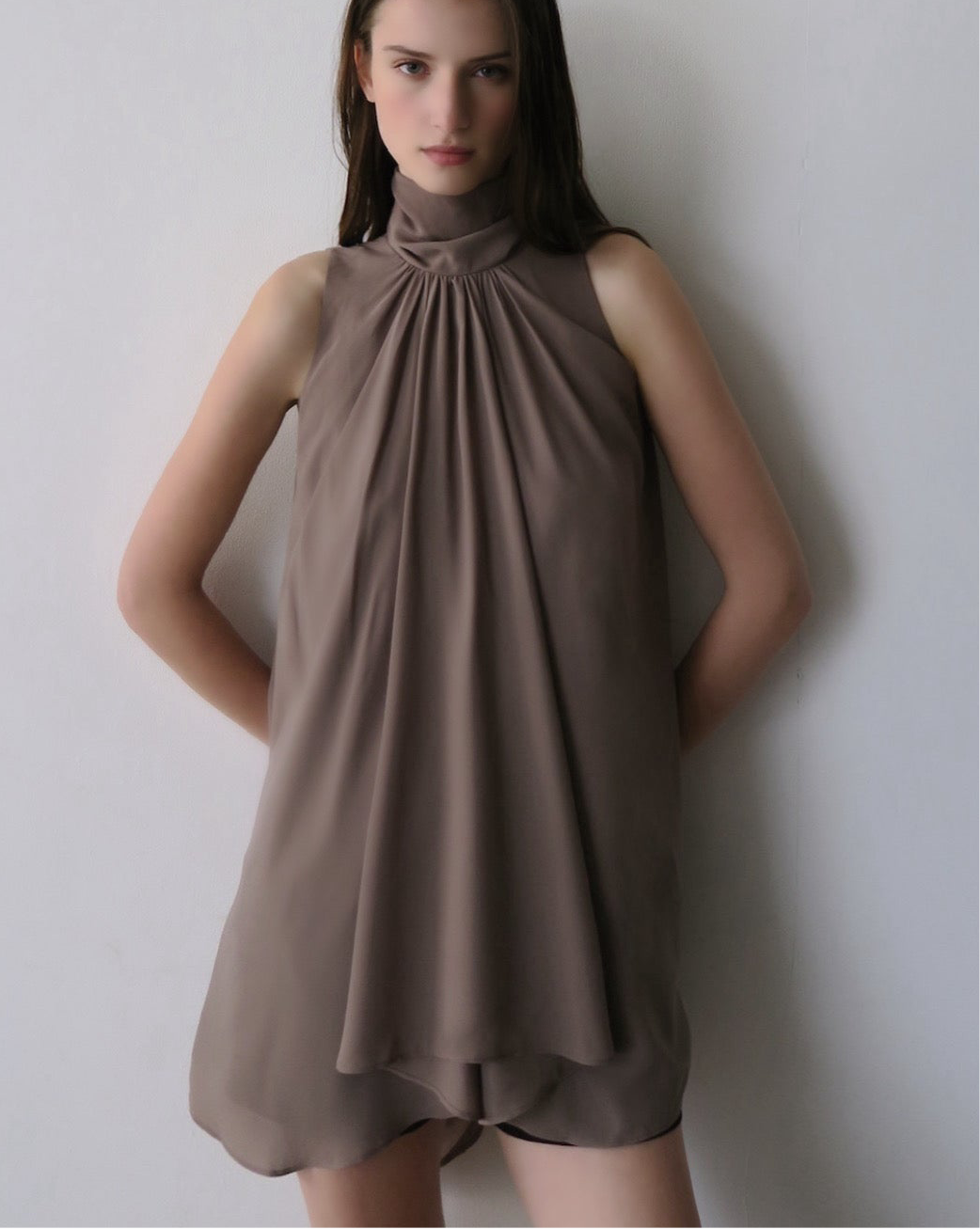 トップス maison celon chiffon tie blouse white chiffon tie blouse（シャツ/ブラウス）｜célon（セロン