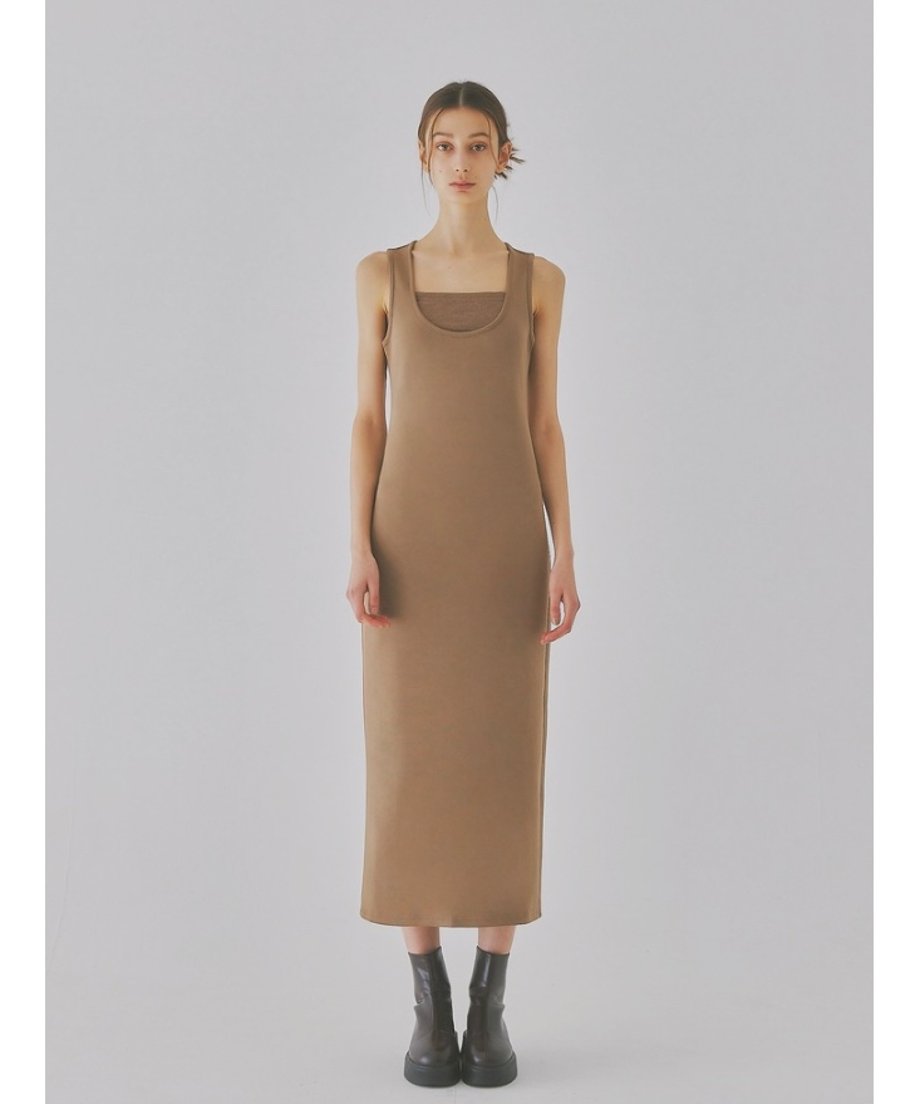 ワンピース maison celon / u-neck pencil dress maison celon / u-neck pencil dress