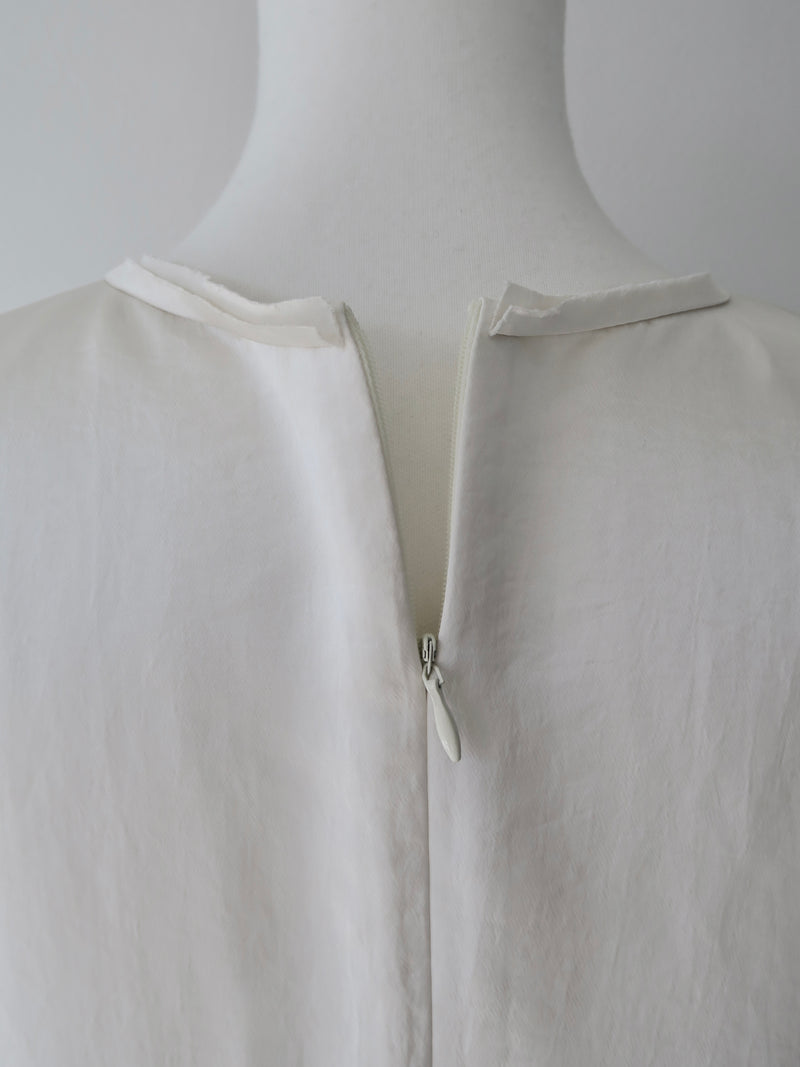 darted luster dress