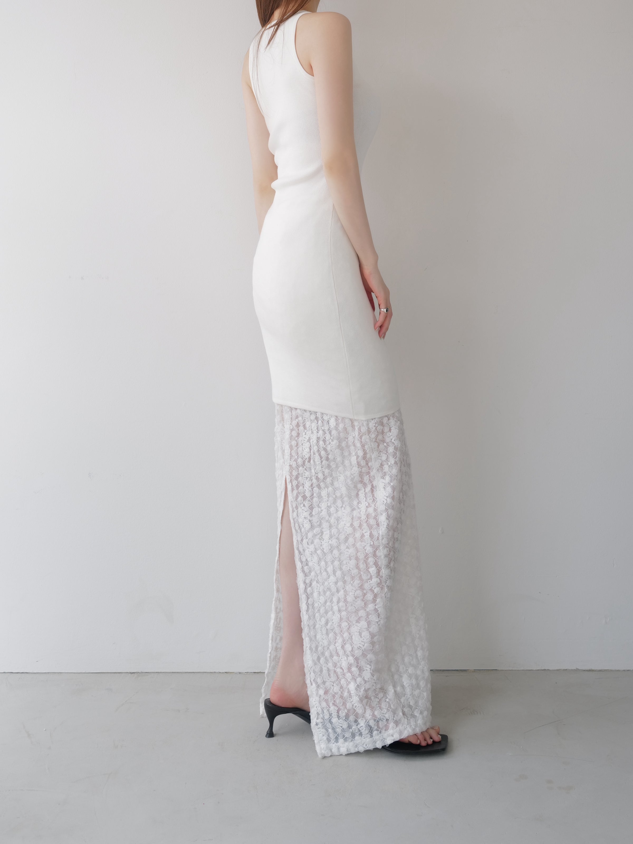 minimal tank mini dress