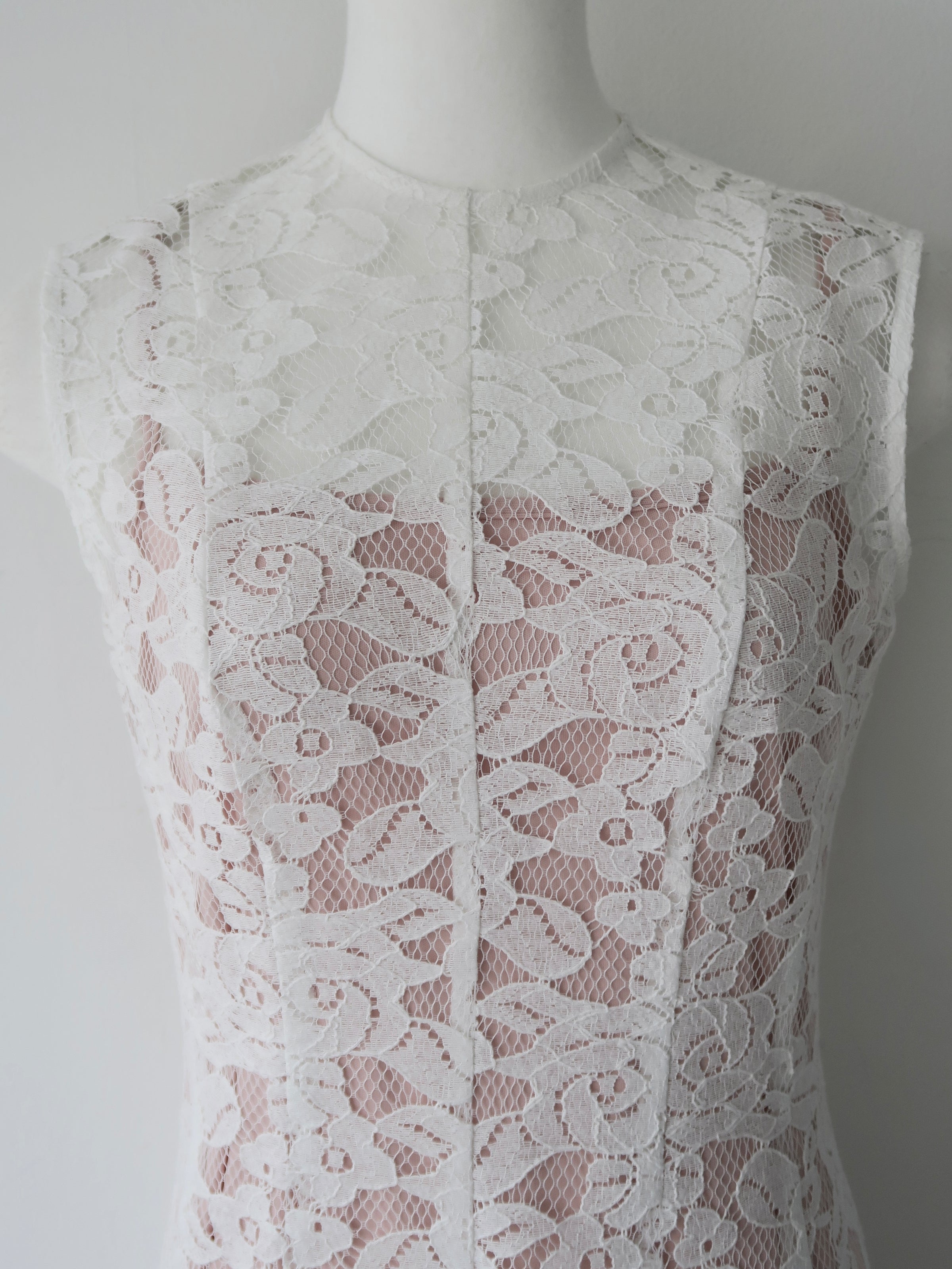 classic lace long dress