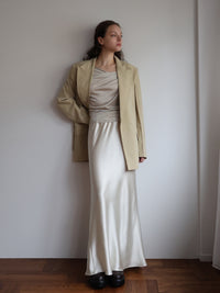 wool belted tailored jacket