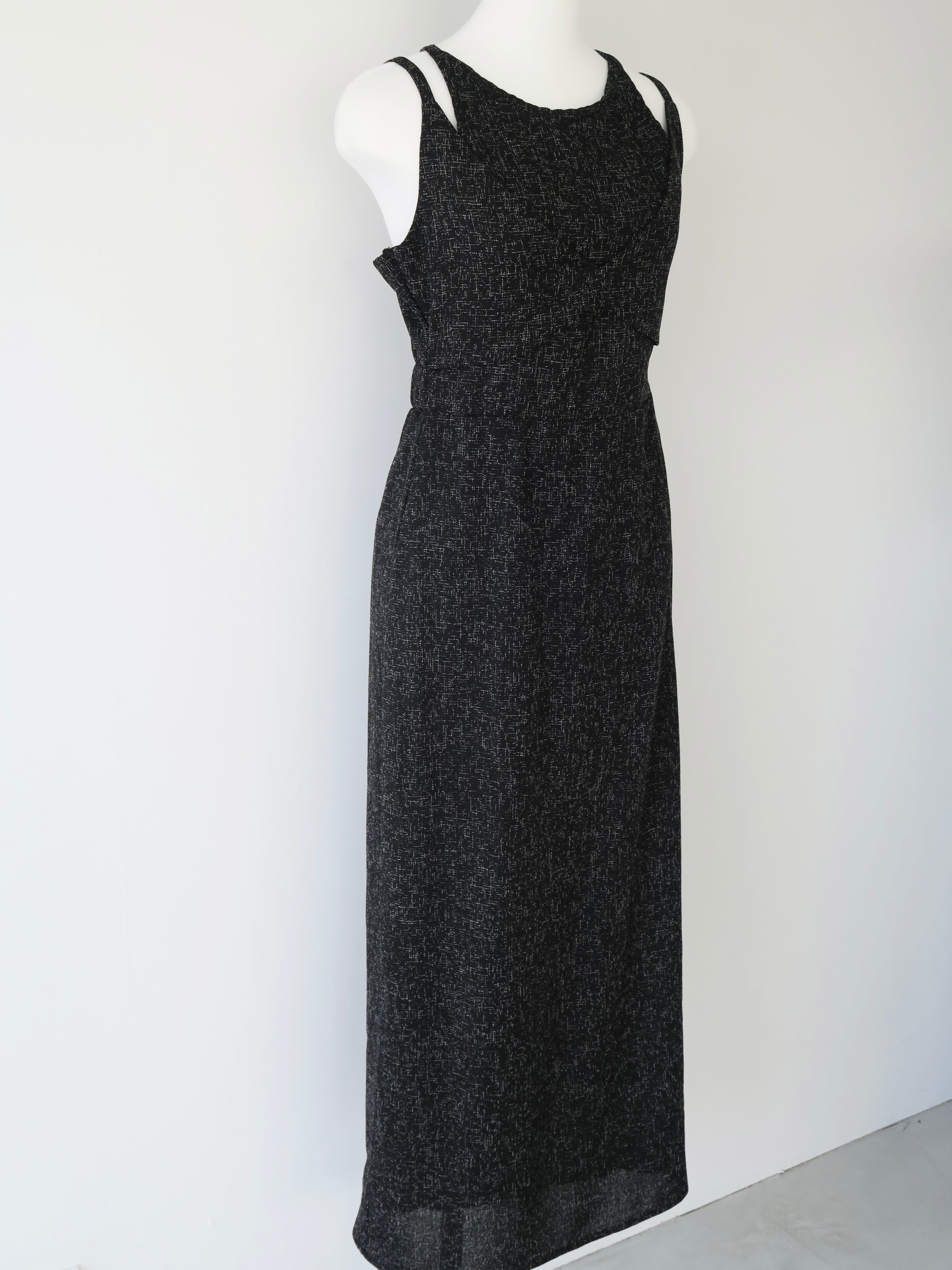 sample sale / tweed tight cami dress