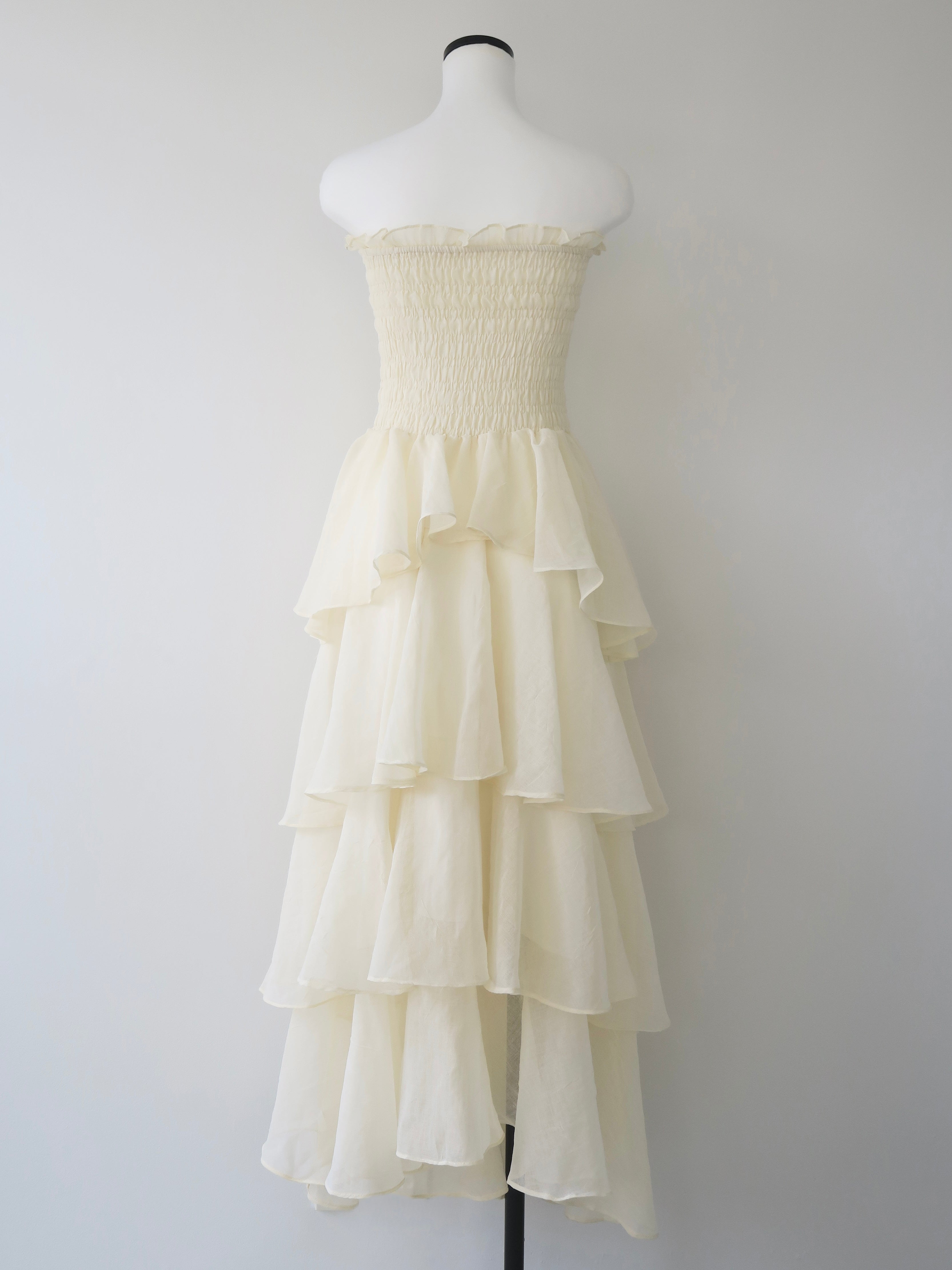 celon frilly tiered dress ワンピース frilly tiered dress – célon