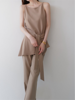 long tie flare top