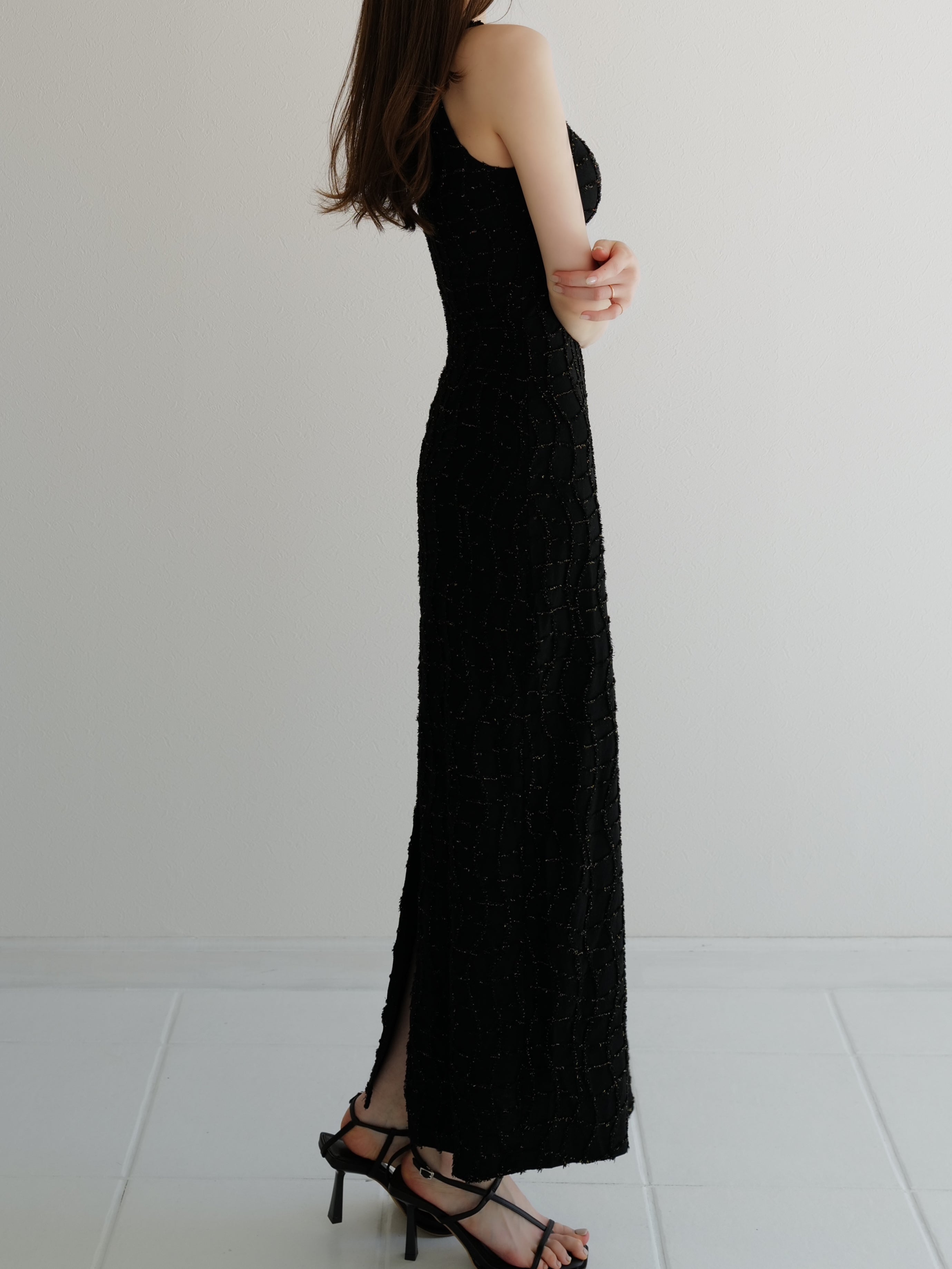 ワンピース maison celon wavy tile patterndress wavy tile pattern dress（その他ワンピース）｜célon（セロン