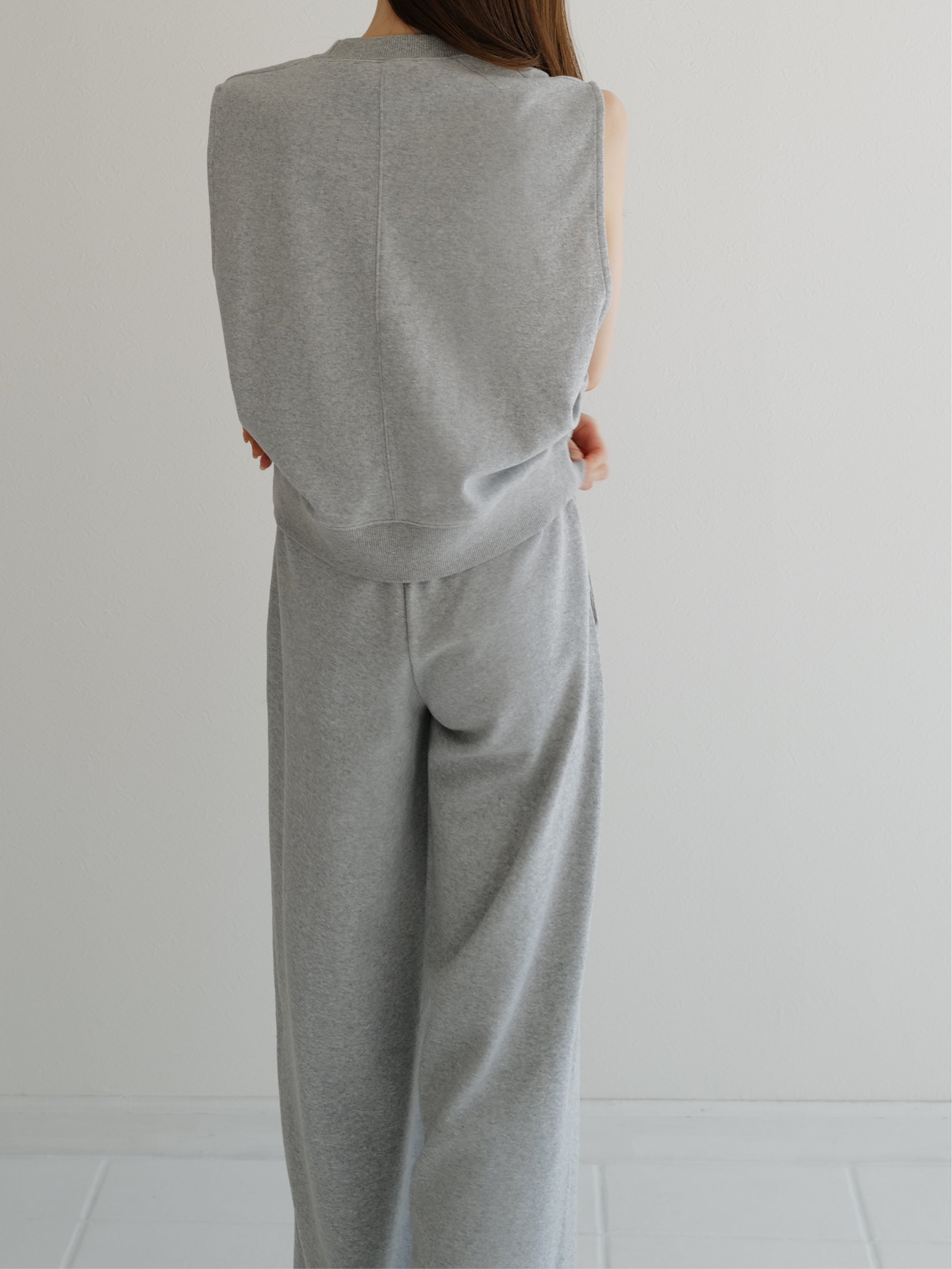side tuck sweat top – célon