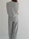 side tuck sweat top