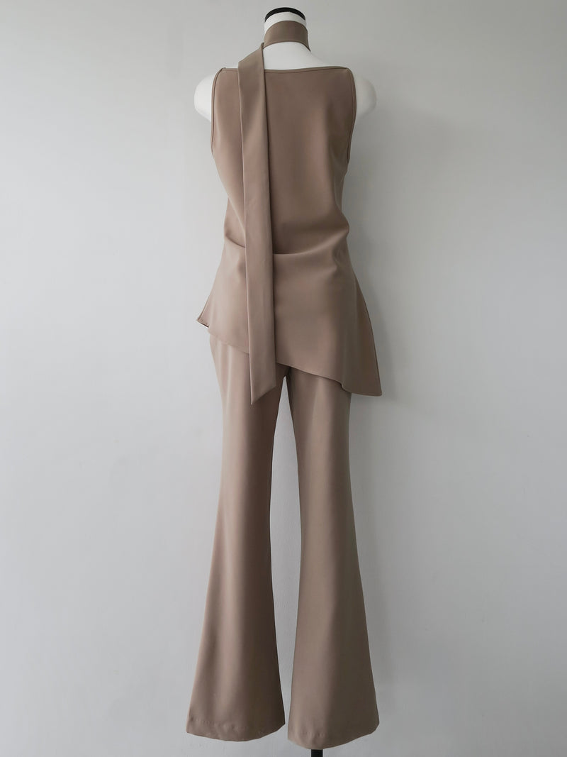 long tie flare top