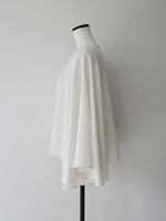 cascade layered-like blouse