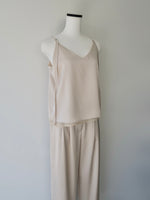 luxe satin cami