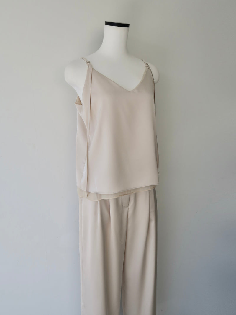 luxe satin cami