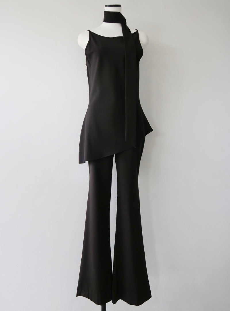long tie flare top