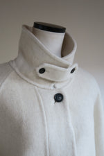 cashmere stand collar coat