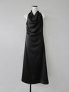 flow cowl neck dress