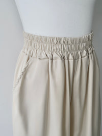 sample sale / one shoulder satin set up