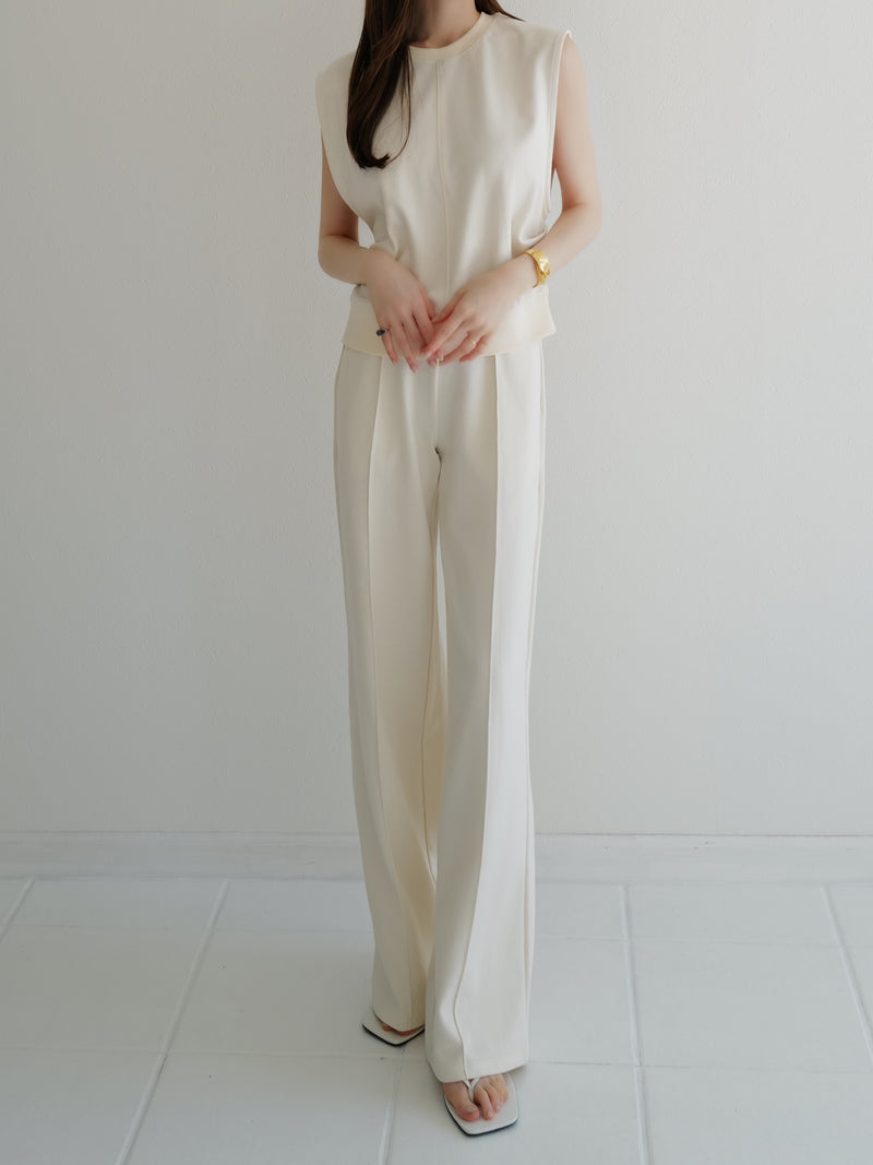 side tuck sweat top