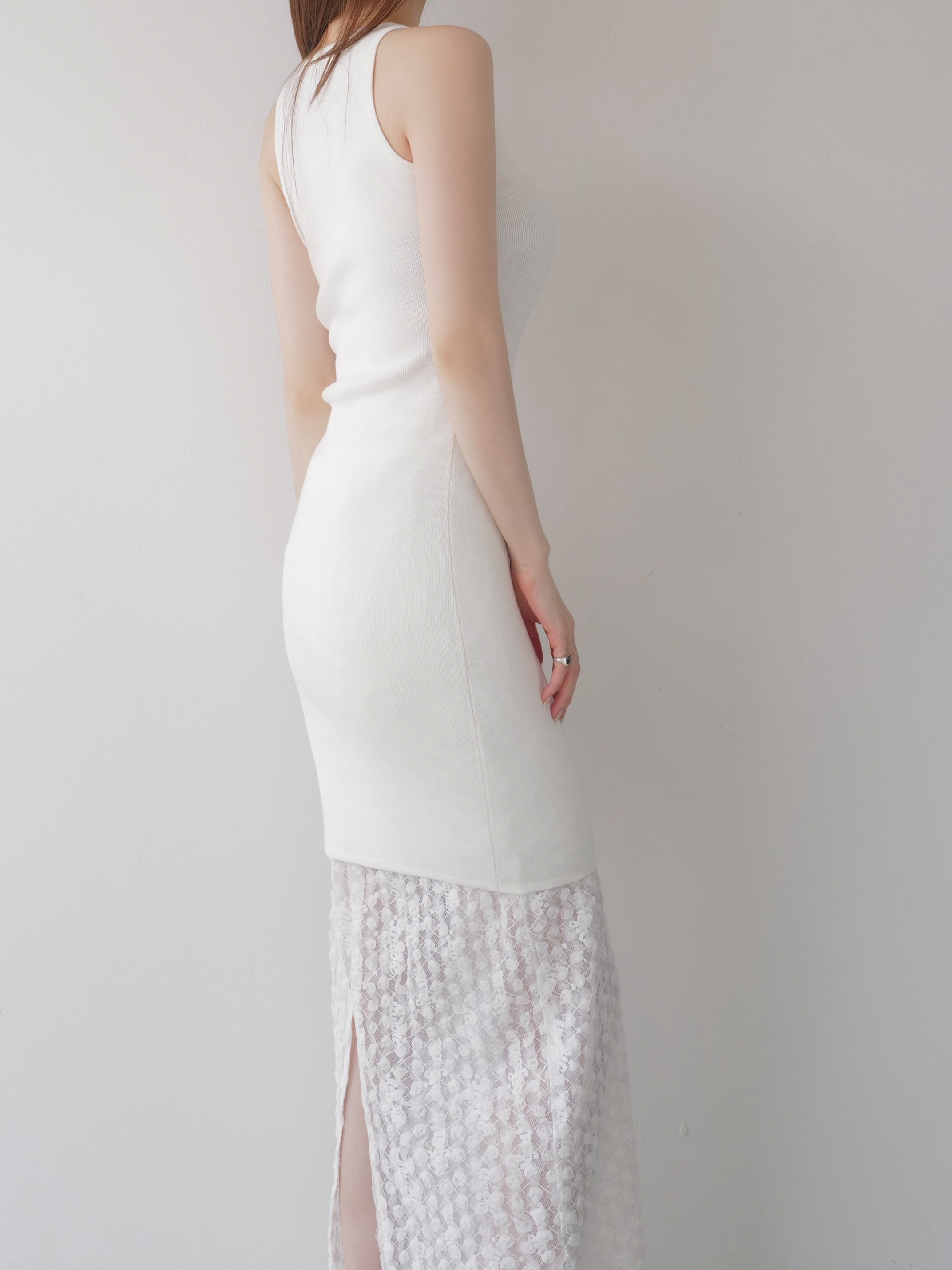 minimal tank mini dress