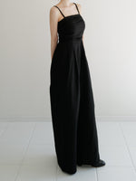 gathered bare jumpsuits