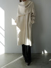 cashmere cape long coat