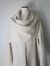 cashmere cape long coat