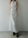 flow cowl neck dress