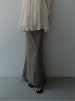 layered-like long skirt