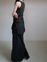 angora soft long skirt