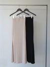 silhouette rib knit set