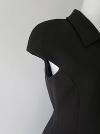 button up chic mini dress