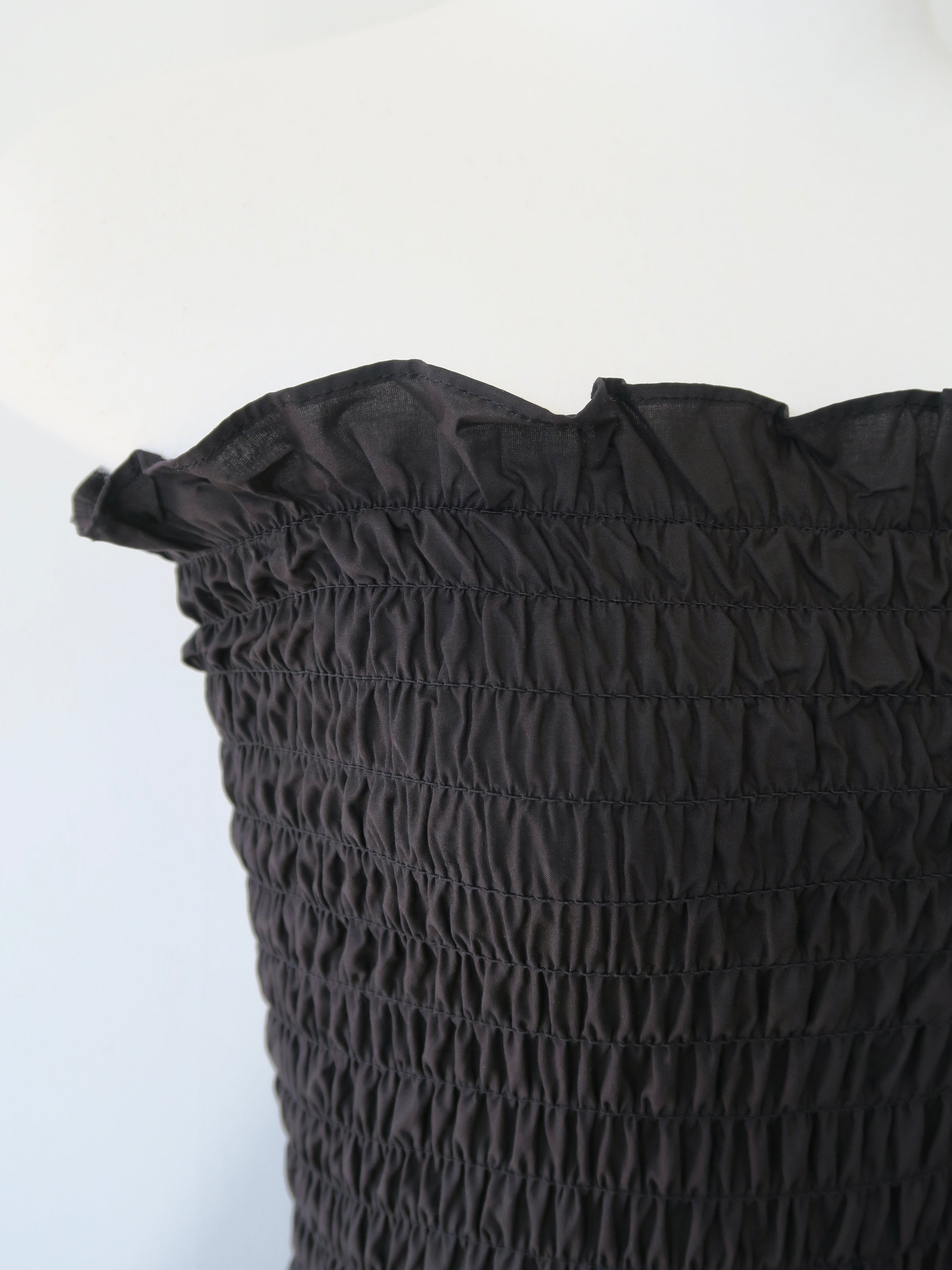 volume flare mini dress