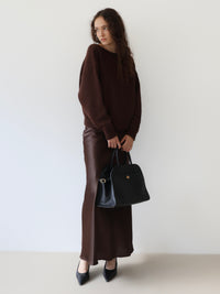 alpaca multi-way knit