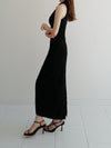 wavy tile pattern dress