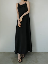 silky slip maxi dress