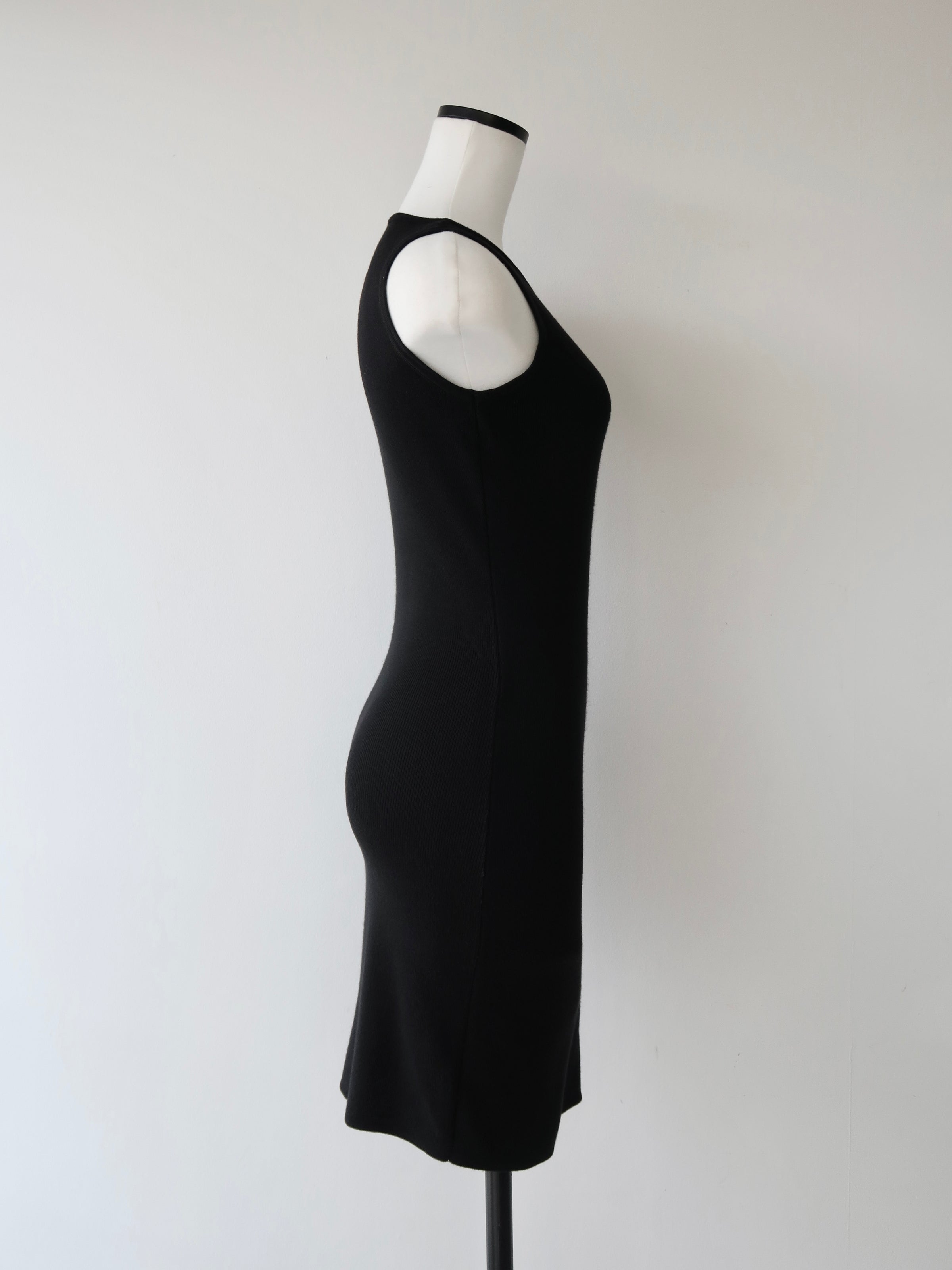 minimal tank mini dress