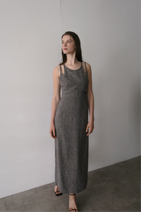 sample sale / tweed tight cami dress