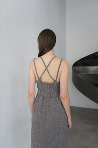 sample sale / tweed tight cami dress