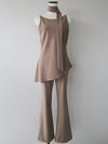 long tie flare top