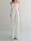 gathered bare jumpsuits
