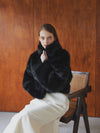 ( 12/27 20:00 ~ resale ) eco fur short jacket