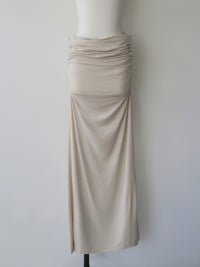 soft flow maxi skirt