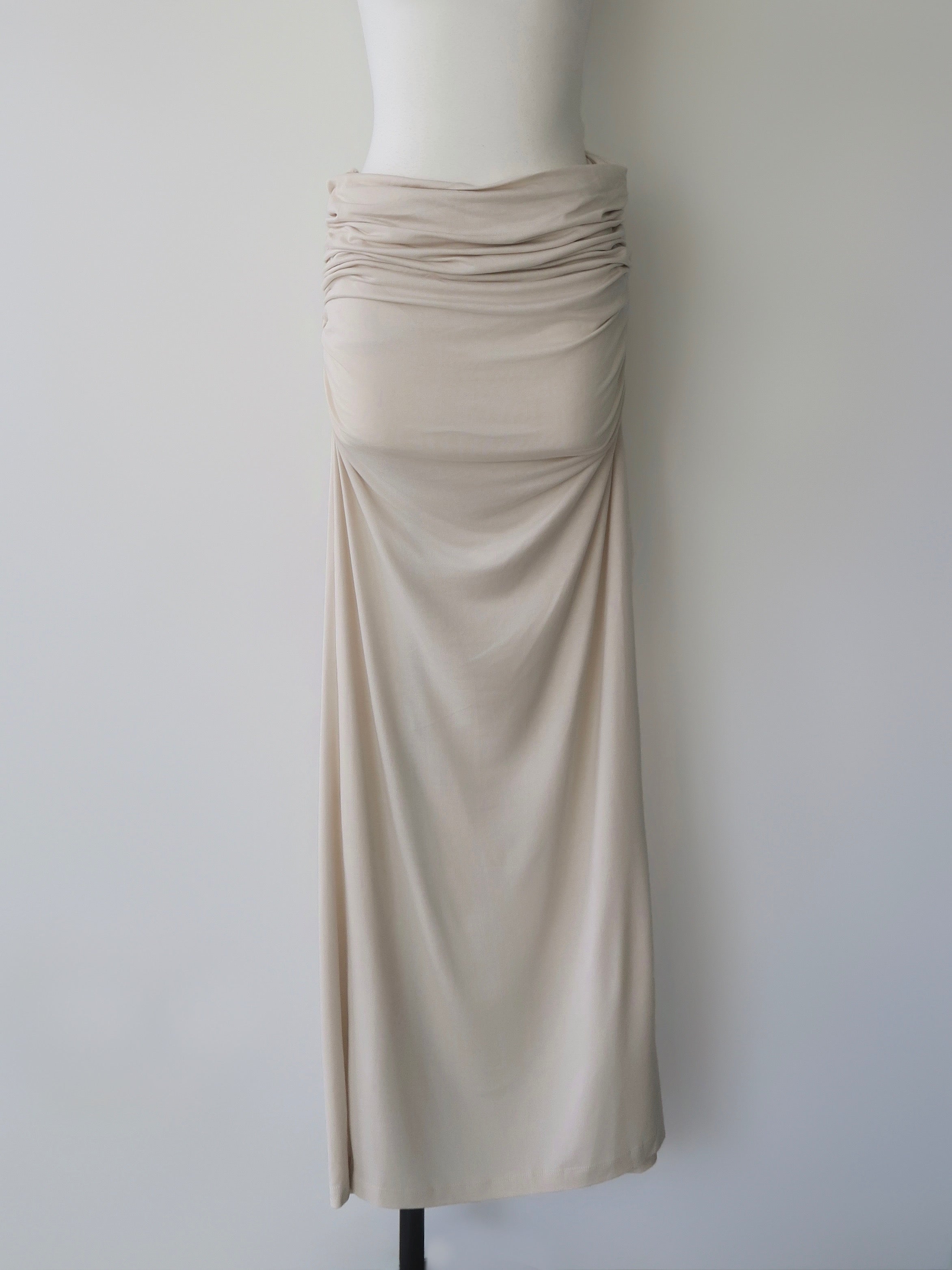 soft flow maxi skirt