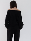 off shoulder sweat