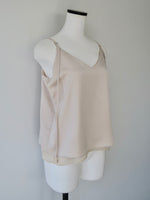 luxe satin cami