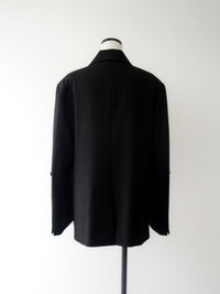 stripe-line tailored jacket