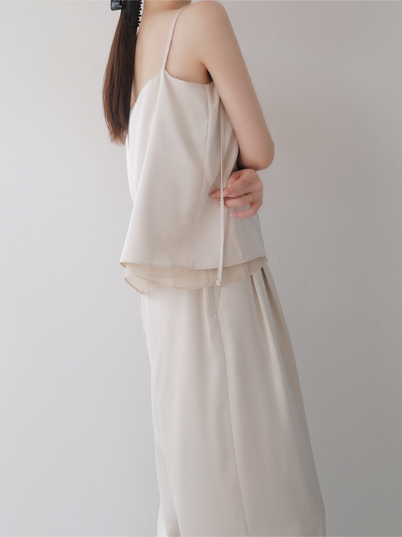 luxe satin cami