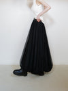 balloon tulle skirt