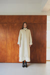 cashmere stand collar coat