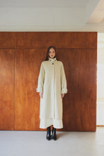 cashmere stand collar coat