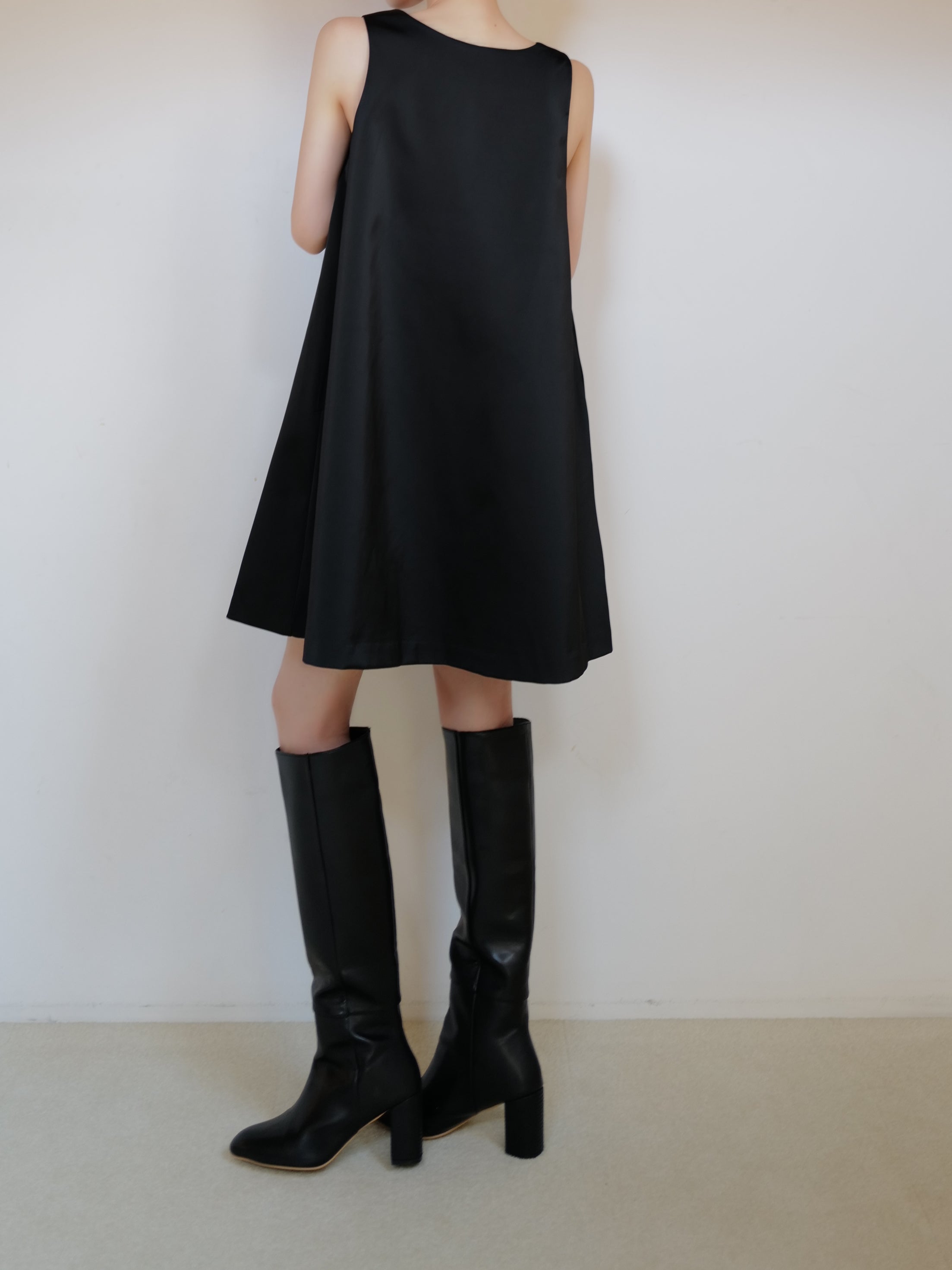 ワンピース maison celon 2way v mini dress Bonnie Slip Mini Dress / Washed Peach